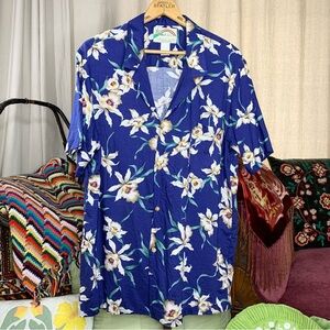 80s Hawaiian Shirt Made in USA